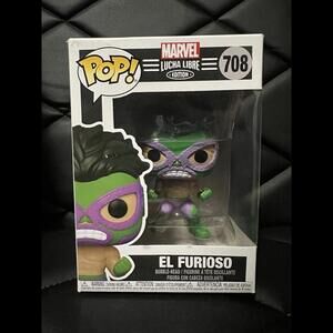 Funko Pop! Marvel‎ Lucha Libre - El Furioso #708 -w/Protector!